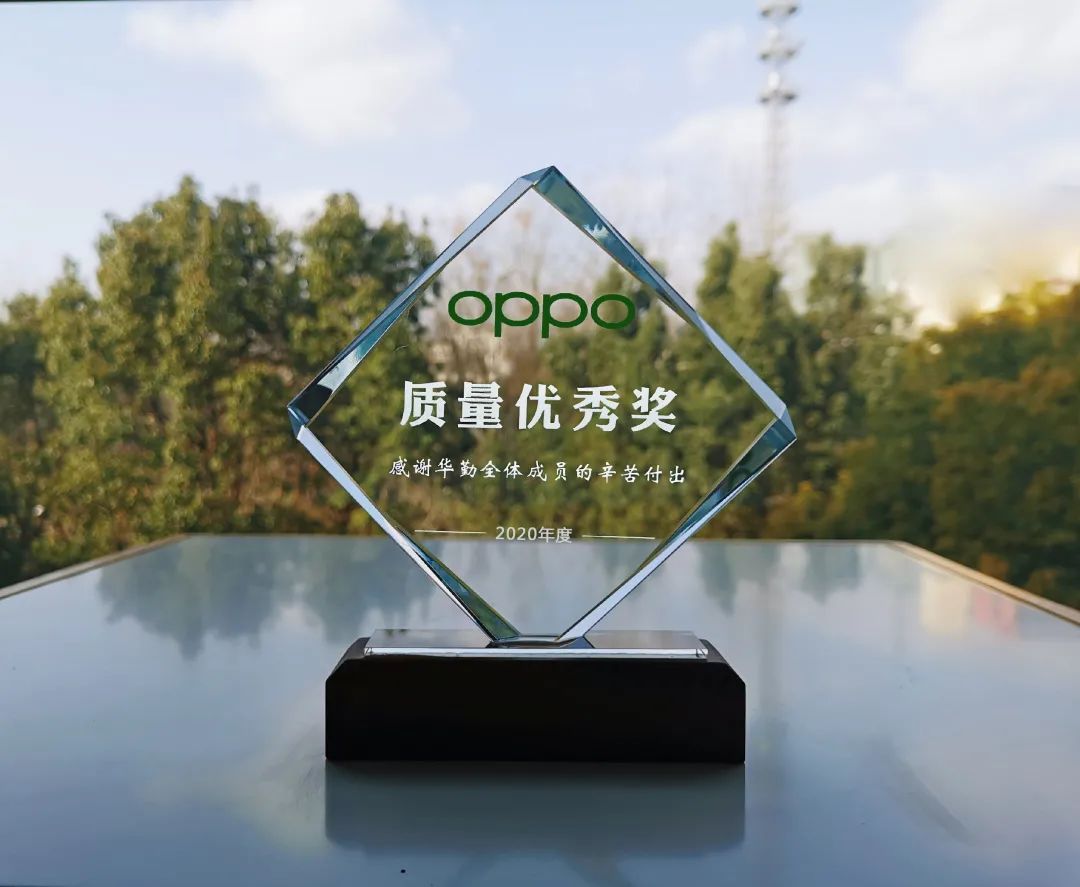 荣誉 | 再添一奖，尊龙凯时-人生就是搏技术赢得 OPPO 2020 年度质量“大满贯”